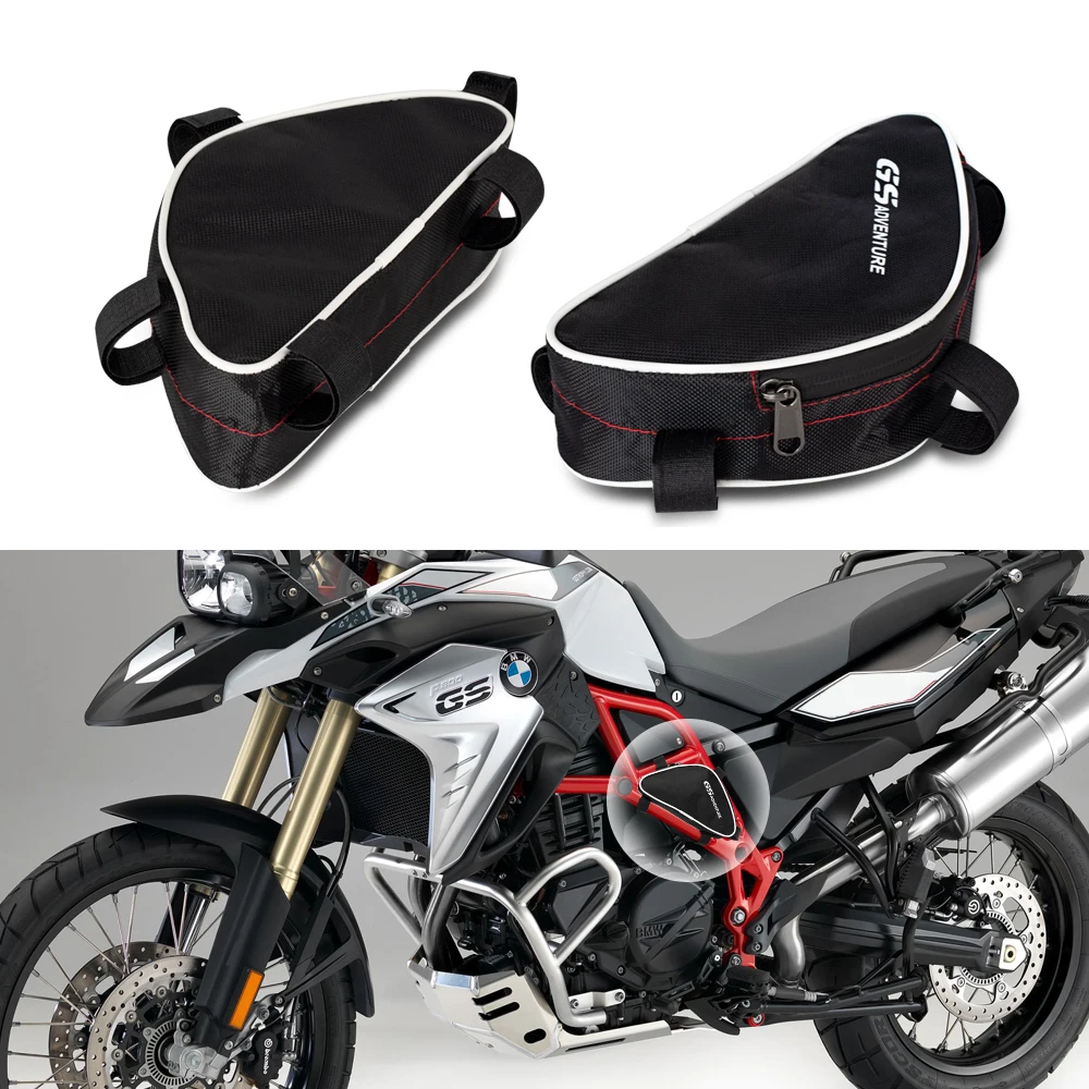 

Motorcycle Toolbox Frame Crash Bar Bags Tool Placement Travel bag Saddle Bag F 800GS F 700GS ADV FOR BMW F800GS F700GS F 800