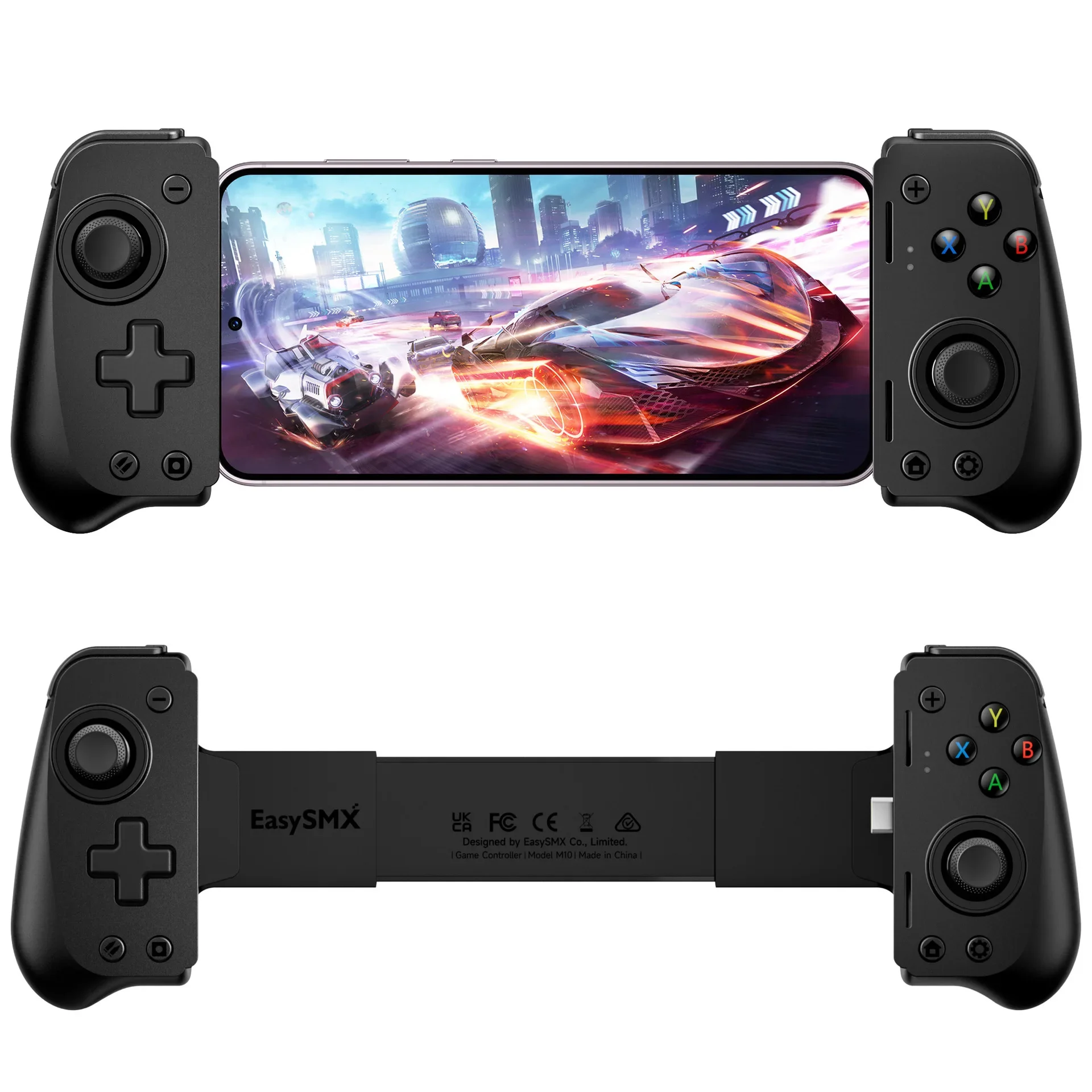 Stretching gamepad EasySMX M10 direct connection mobile game cloud travel artifact