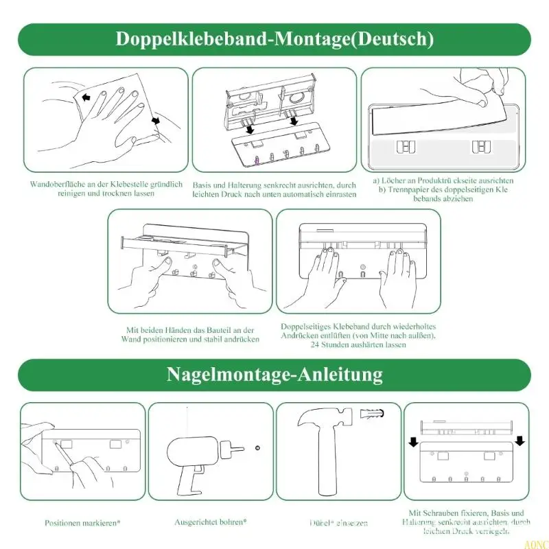 رف تخزين قابل للطي عالي السعة من A0NC لمستلزمات أدوات أدوات الطبخ #3