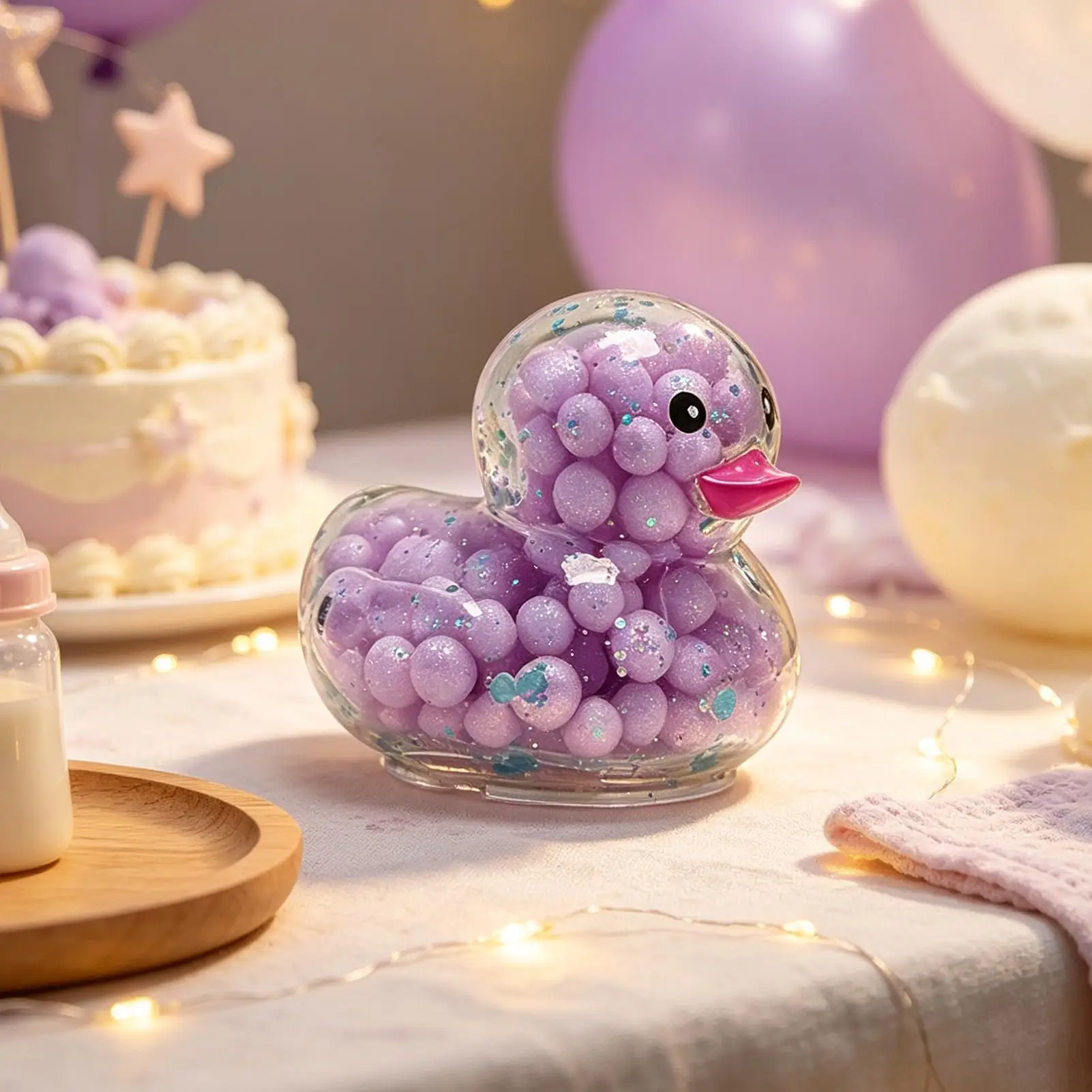 LED Light Up Ducks Children's Toy Classroom Prizes Goodie Bag Stuffers LED Glowing Duck For Boys Girls Nursery Bedroom Desk