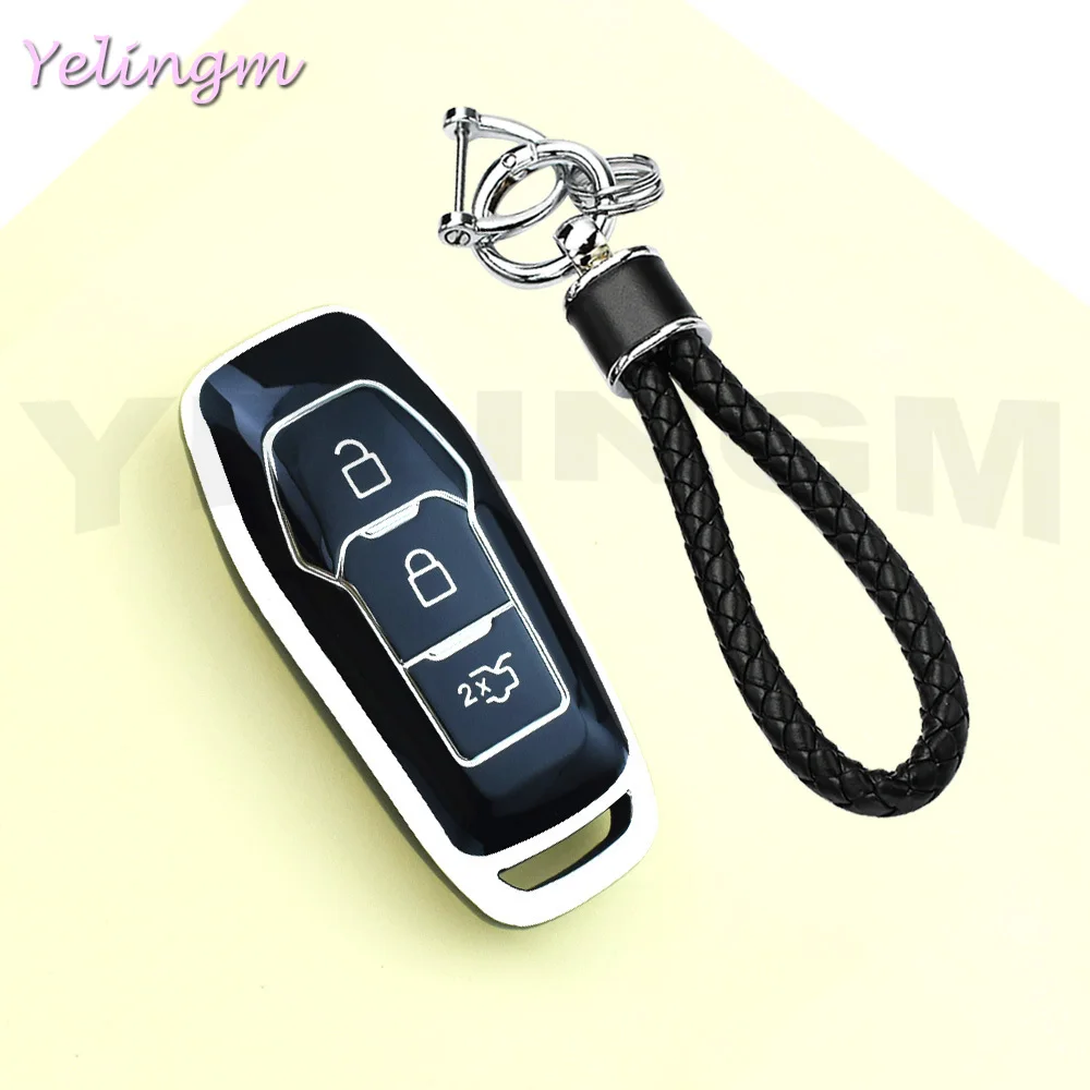 Auto-Schlüsselhülle aus TPU für Ford Focus 3 4 ST Mondeo 5 MK5 Mustang F-150 Explorer Edge Fiesta Kuga MK3 4