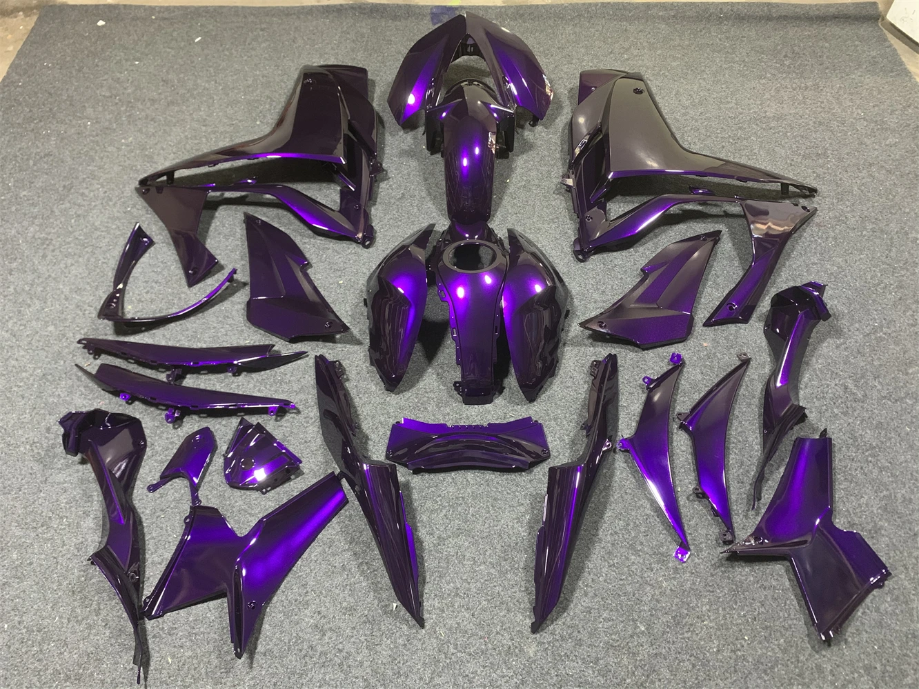 NEW ABS Motorcycle Injection Fairing Kit fit For YZF R25 R3 R 25 3 2015 2016 2017 2018 Bodywork Fairings kits set purple