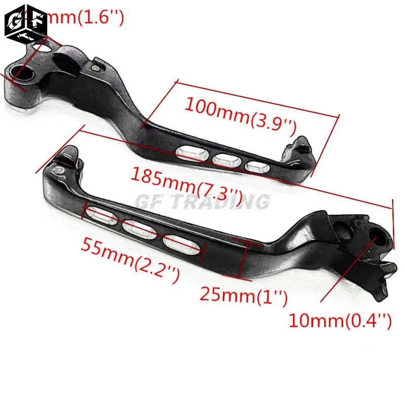 Motorcycle Clutch Brake Skull Levers For Harley Dyna Sportster 1200 883 FLSTF Fat Boy FLSTN Softail DELUXE Wide Glide
