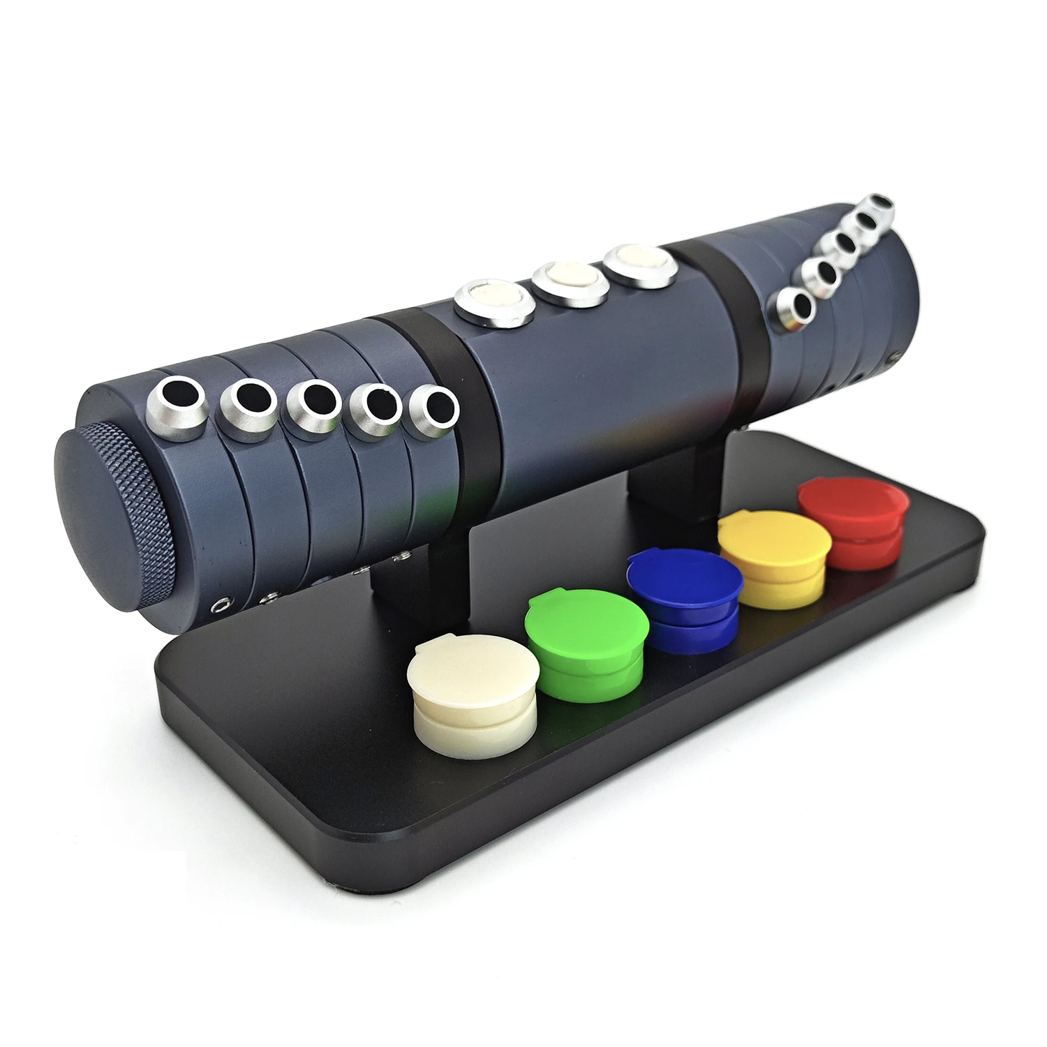 Ceramic 5 Dish Watch Oil Cup Holder Watch Oil Dip Tool Container Oil Cup Stand Watches Parts Tools Precise Holder for Watchmaker