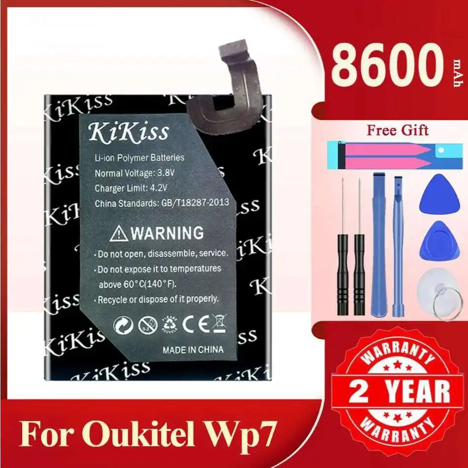بطارية كيكيس 8600 مللي أمبير WP7 لـ Oukitel