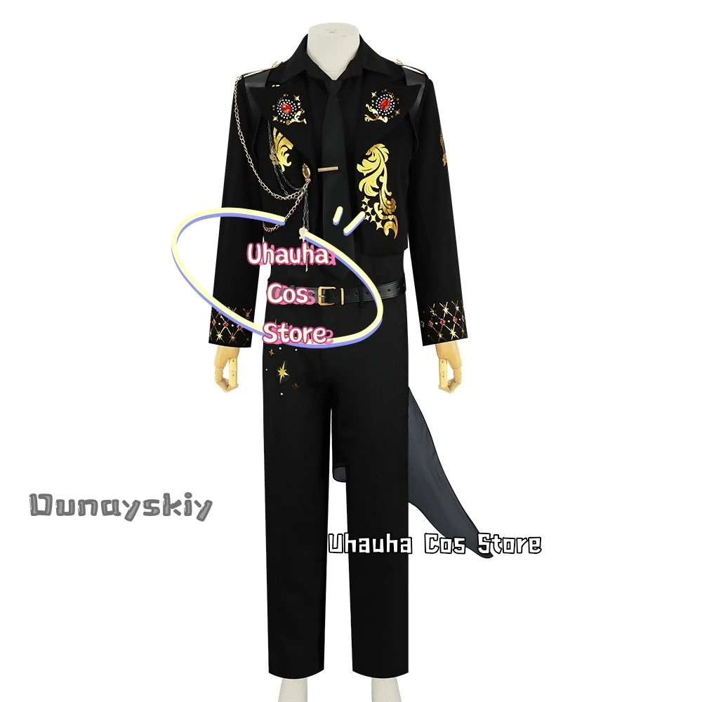 أنيمي العجائب تأثيري 5th الذكرى ازياء سباركلي مطرز الماس الدعاوى 2 قطعة مجموعة لعب الأدوار الدعاوى للجنسين الزي s-2xl