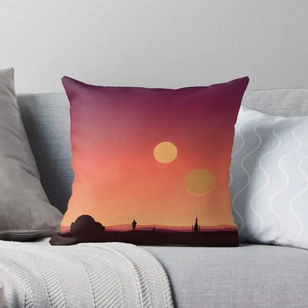 Tatooine  Printing Throw Pillow Cover Sofa Hotel Comfort Fashion Decor Waist Decorative Wedding Pillows not include One Side