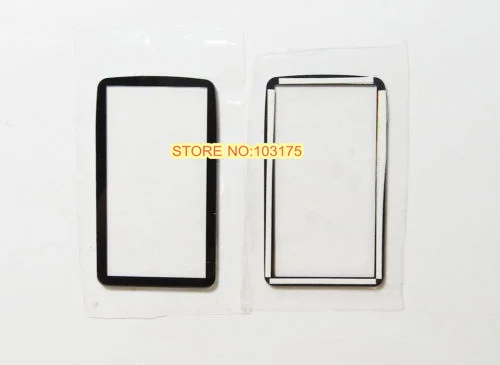 Dla Nikon D7200 górna mała zewnętrzny ekran LCD szyba okienna pokrywa z taśmą samoprzylepną