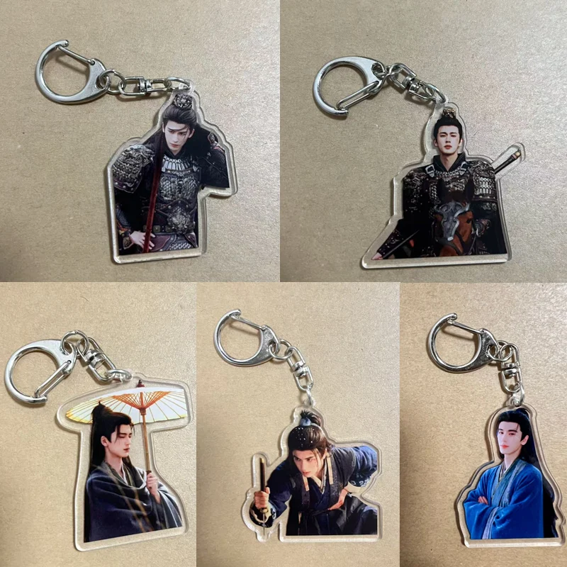 Zhang Linghe Pendant Backpack Keychain Zhu Yu Cosplay Character Xie Zheng Creative Acrylic Backpack Hanging Gift Fans Collection