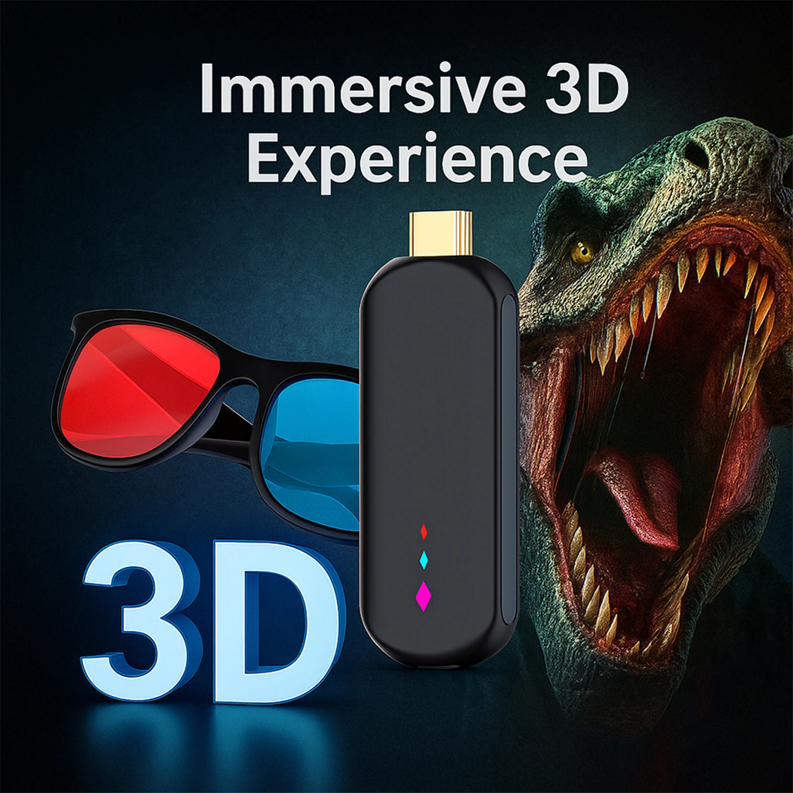 Android 14 4K Ultra HD Set Top Box مع جهاز التحكم عن بعد ومشغل الوسائط المتدفق رباعي النواة TV Box لـ Netflix Hulu Flixster Youtube