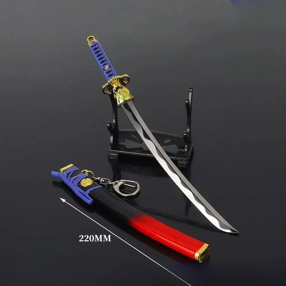 22cm Valorant Oni Claw Onimaru Kunitsuna Weapon Melee Model Sword Weapon Plastic Sword Ornament Model Doll Gift Toys Game Kid