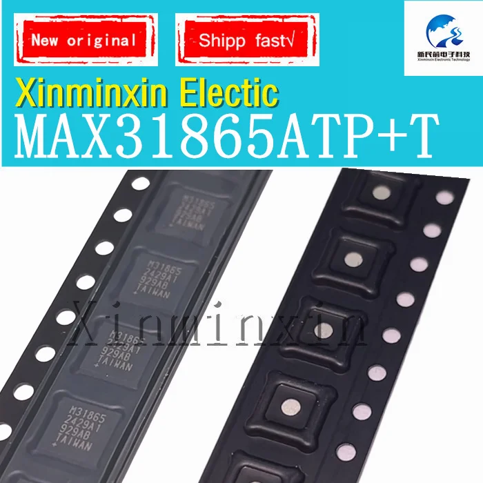 10PCS/LOT MAX31865ATP M31865 MAX31865 MAX31865ATP+T QFN20 IC Chip 100% New Original In Stock