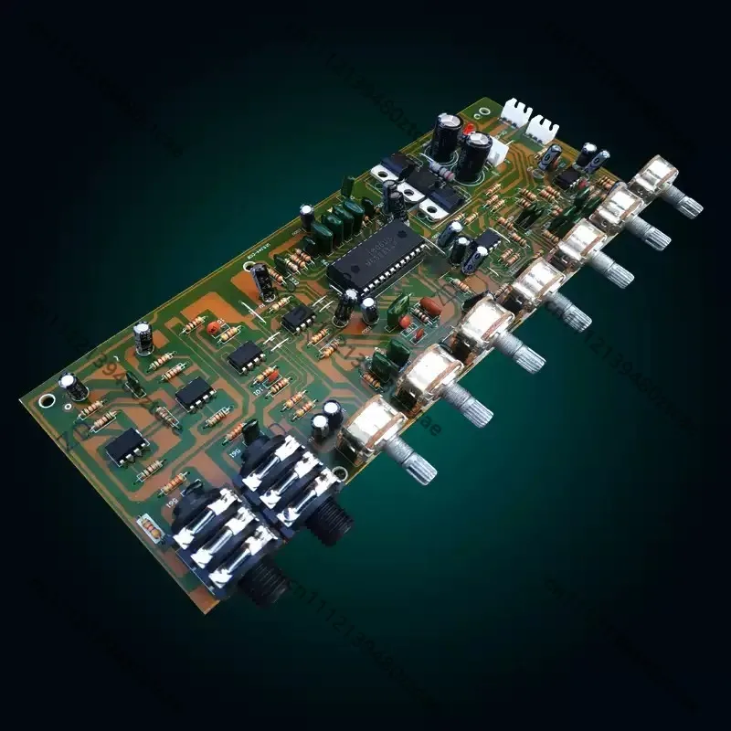 Audio Preamp Tone Control Module Built-in Karaoke Reverberation Circuit Board For KTV Speaker Amplifier System Upgrade view 4