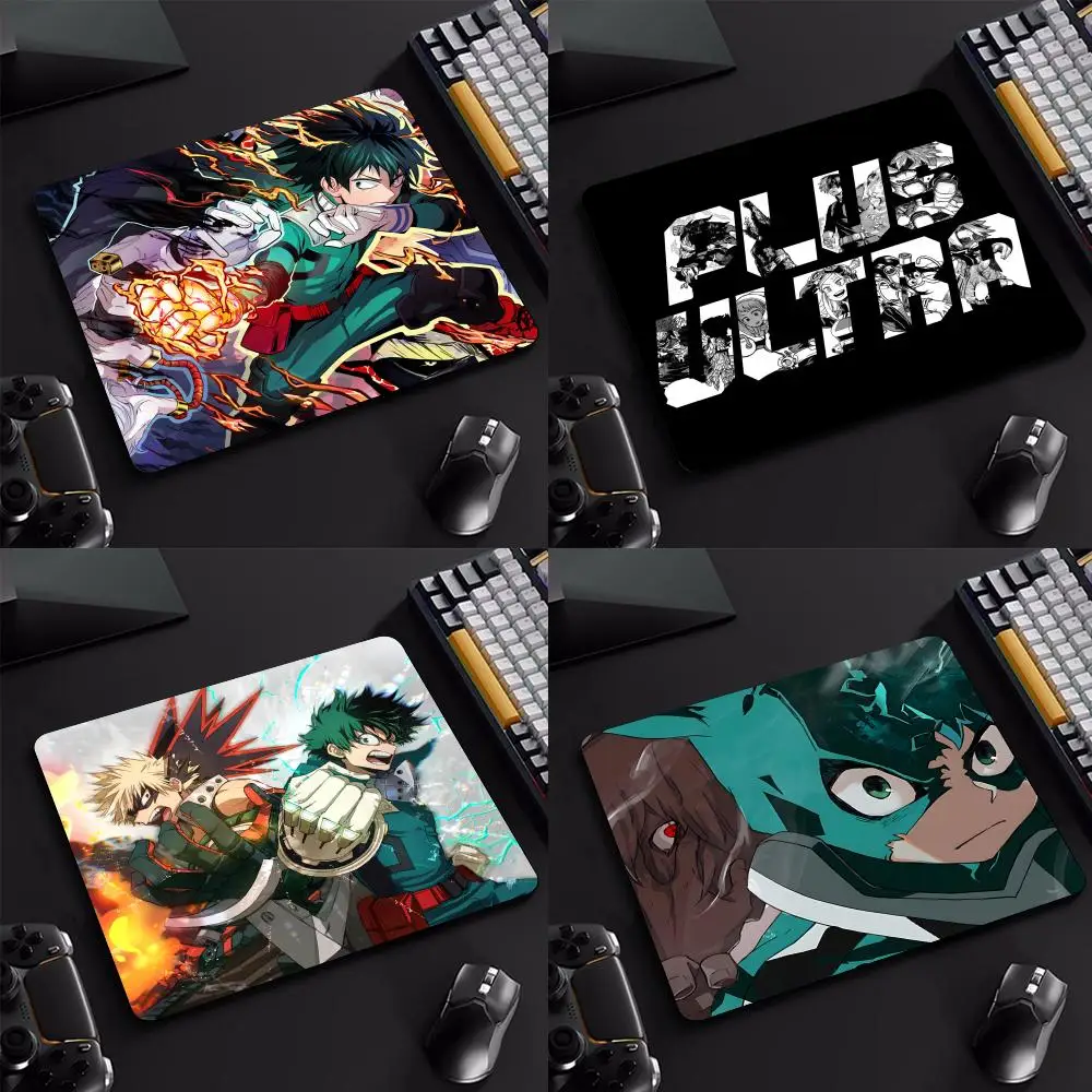 Anime A-Academy Deku My H-Hero Mouse Pad Cartoon rubber Small mouse pad desktop computer office keyboard e-sports ROGs game mous