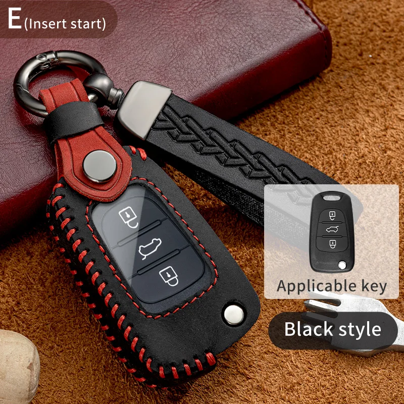 New Fashion Car Folding Key Case Cover Fob For Hyundai I20 I30 Elantra Azera Veracruz Veloster Kia Rio K7 K5 Sportage Sorento