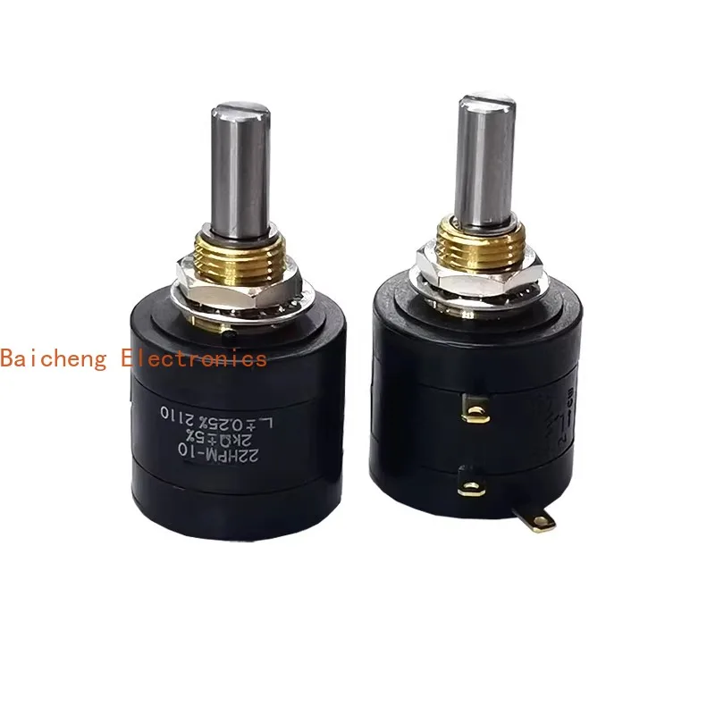 1PCS 22HP-10 Multi-Turn-Drahtpotentiometer 22HPM-10 1K2K 5K 10K 10 Windungen
