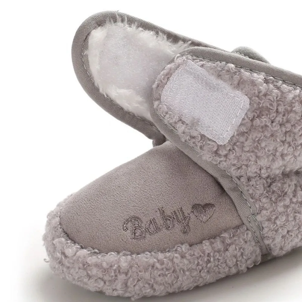 Warm Infant Soft Comfortable Girls Boys Infant Girls Boys Anti-Slip Socks Slipper Newborn Baby Shoes