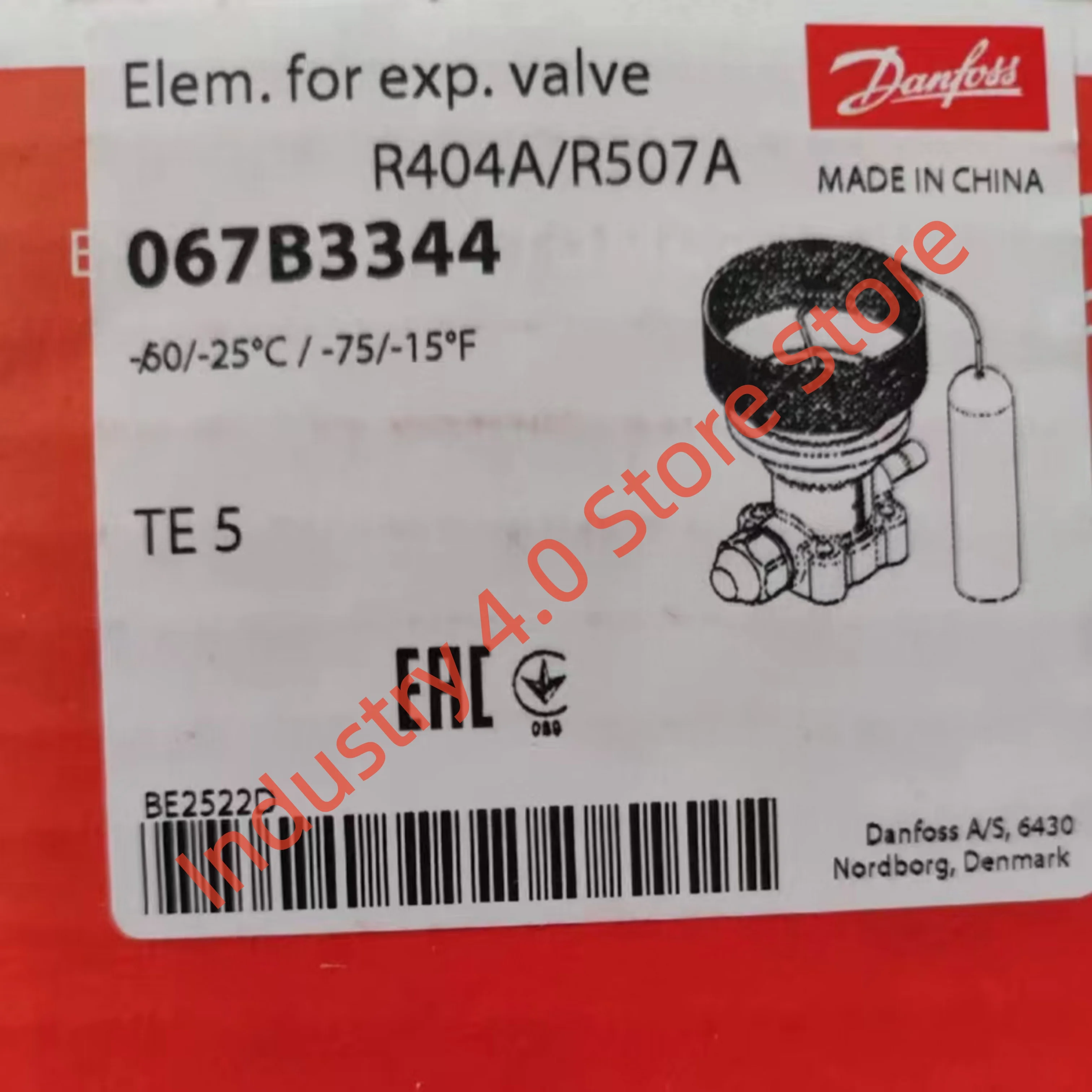 

Абсолютно новый термостатический расширительный клапан 067B3344 TE12, 067B3345 TE12, 067B3347 TE12