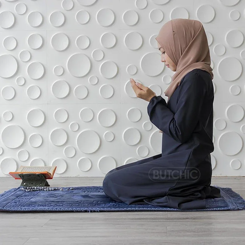 30x30cm Islamic Muslim 3D Wall Sticker Room Decoration Moon Star Mosque 3D Wall Panel Wallpaper Mural 3d Mold Tile Arabic Wall