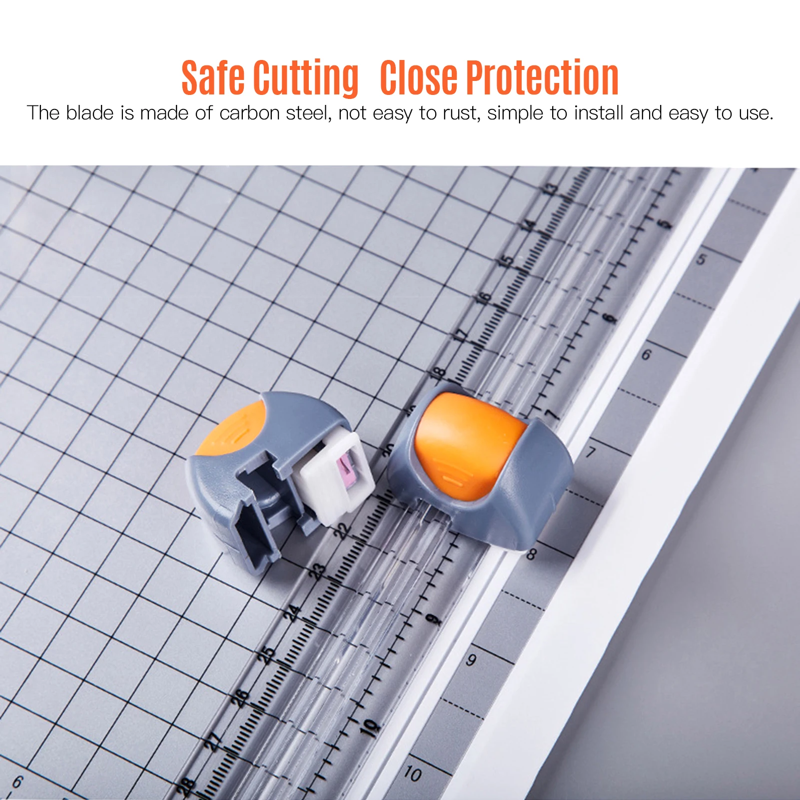 

JIELISI A4 Paper Trimmer Desktop Paper Machine 12.2 Inch Cutting Length for Craft Paper Card Photo Laminated Paper Scrapbook