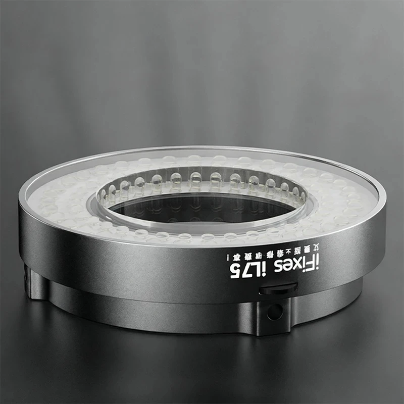 anel-de-luz-led-ifixes-il75-para-microscopio-72-lampadas-smd-brilho-ajustavel-sem-cintilacao-iluminacao-sem-sombra-com-polarizador