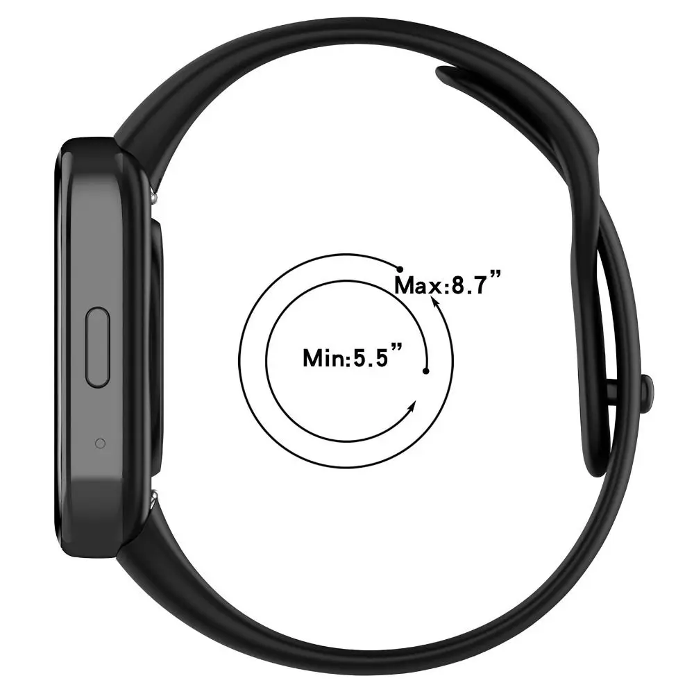 Per Redmi Watch 3 Active Smart Watch sostituzione cinturino sportivo cinturino in Silicone morbido cinturino regolabile