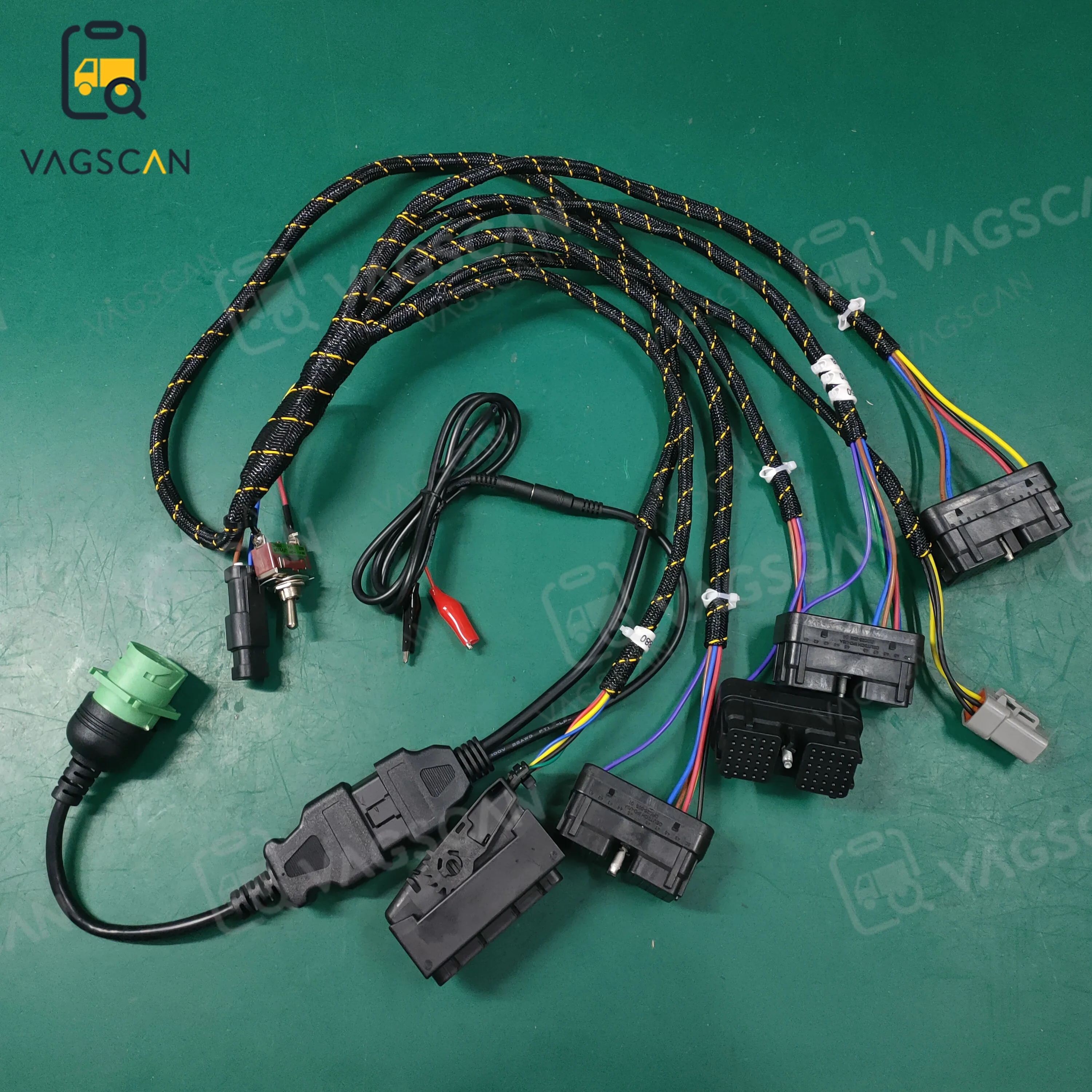 For Cummins programming cable diesel engine ECM detection CM570 CM870 CM871 CM876 CM2150 CM2250CM2880 diagnostic cable