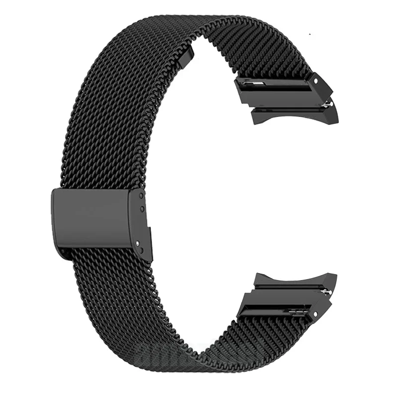 Para samsung galaxy watch 7/6/5/4 44mm 40mm cinta para galaxy watch 6 clássico 43mm 47mm 46mm 42mm banda sem lacunas extremidade curvada pulseira