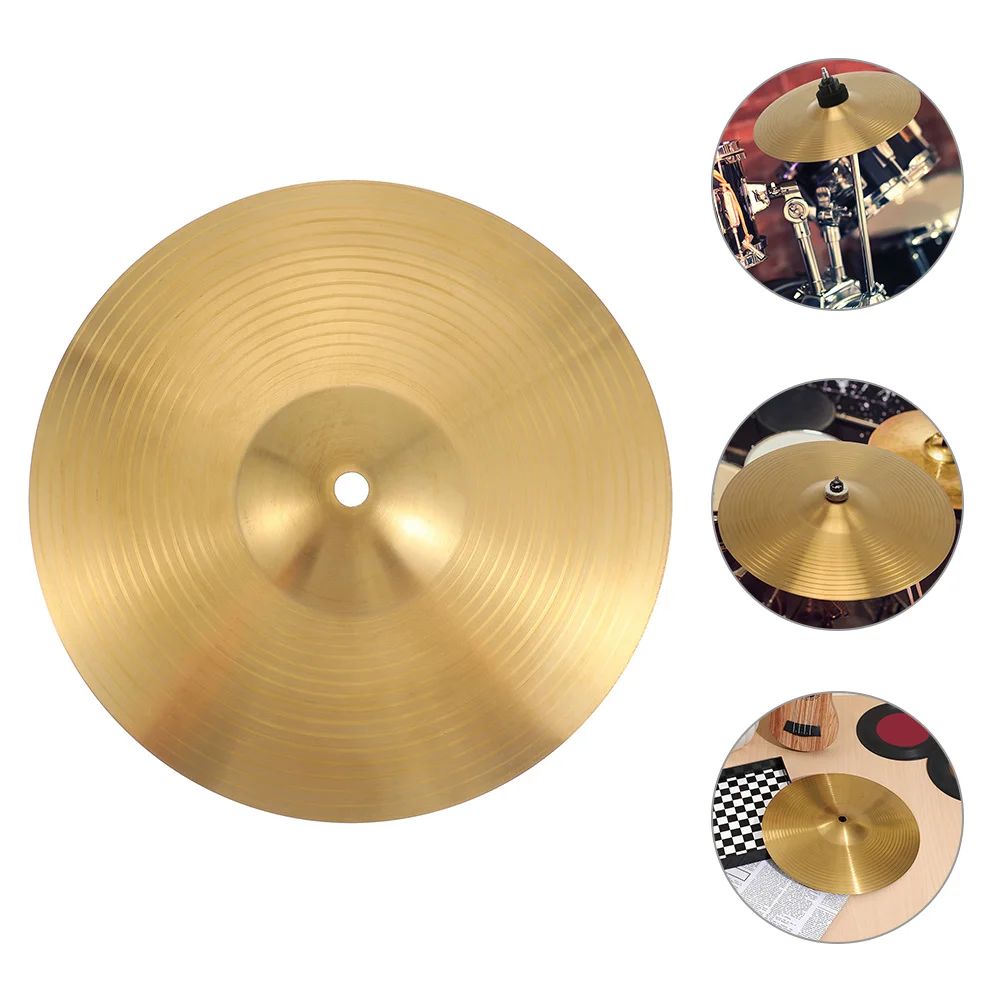 

Jazz Drum Cymbals Crash Practice Musical Instrument Supplies Accessories for Drums Metal