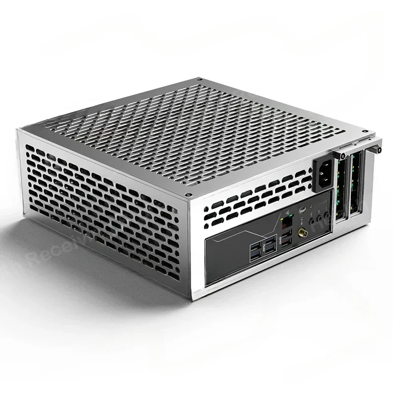 5-liter mini A24-V5 dual slot single display 1u power itx chassis,