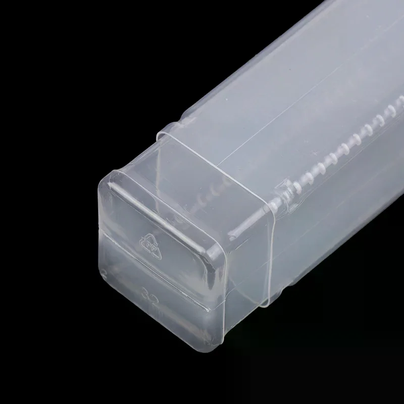 5pcs Multi-specification Drill Bit Packaging Box Milling Cutter Box Square Packaging Box Storage Box Telescopic Box
