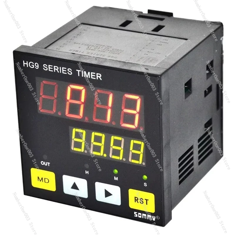 HG7-RB40 HG9 HG4-RB40 Multifunctional Time Relay With Four Digit Dual Digital Display And One In Stock