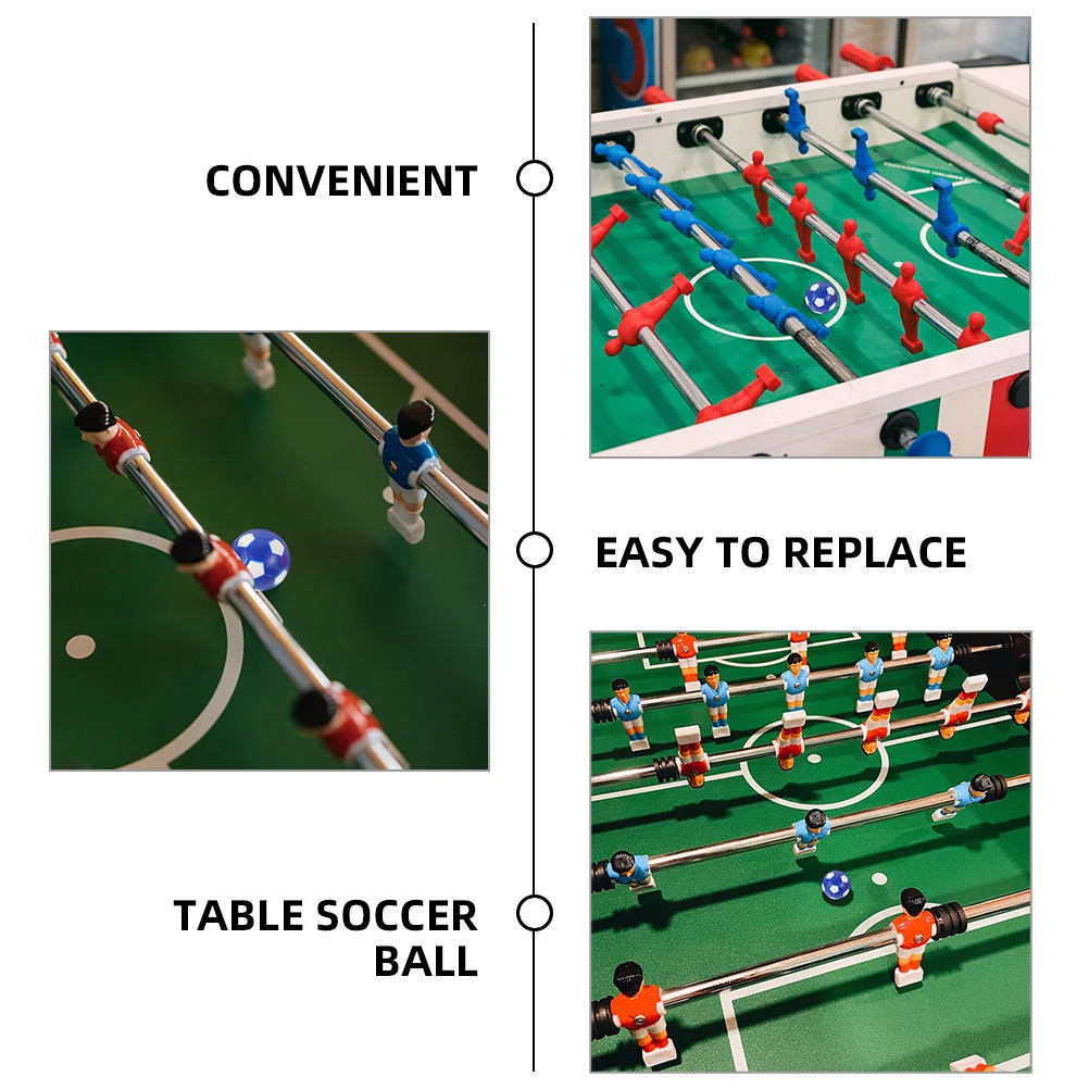 

12Pcs Foosball Replacement Balls Table Soccer Durable Mini Balls for Adult Desk Foosball Game Accessories Table Footballs