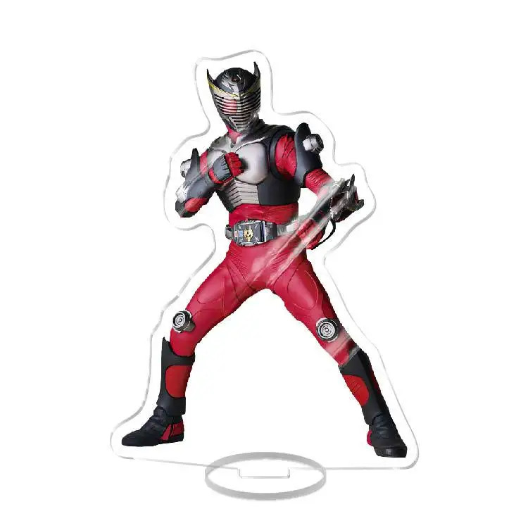 

Masked Rider Anime Figure Kamen Rider Decade Build Ryuki Acrylic Stand Model Plate Collection Ornament Room Decor Cos Accesorio