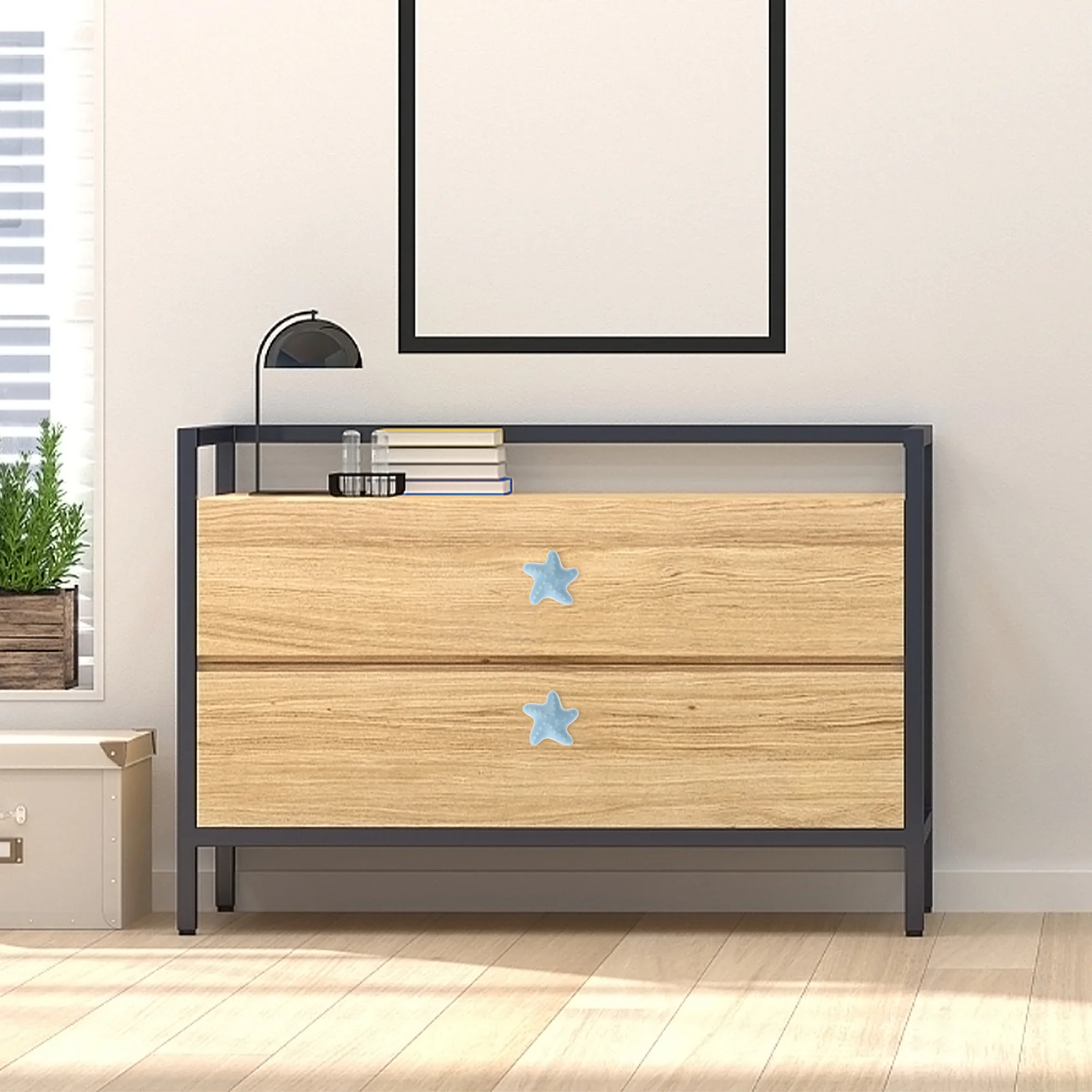 2 قطعة مقابض أدراج شكل مقابض سحب متينة لخزانة الملابس المنزل مكتب بار فندق استخدام مقبض كابينة الإبداعية #6