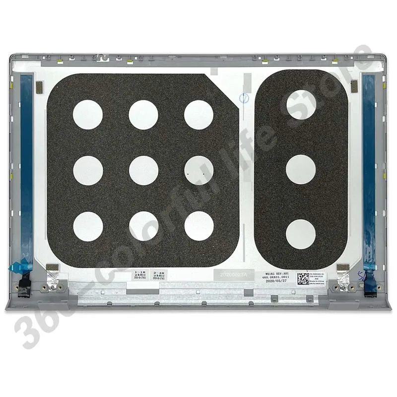 Funda trasera LCD para portátil Dell Inspiron 14, 5401, 5402, 5405, funda superior para reposamanos, funda trasera plateada