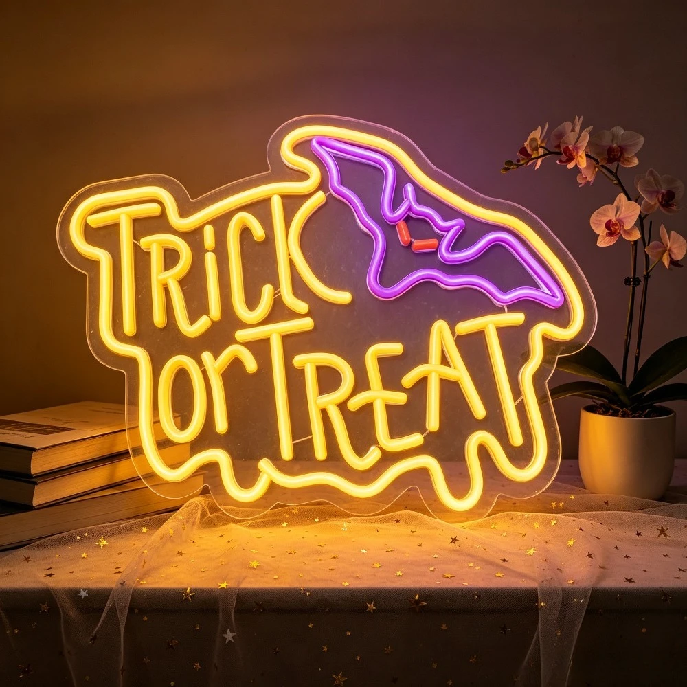 Home Decor Lighting Tricks - Letrero LED de Neón 
