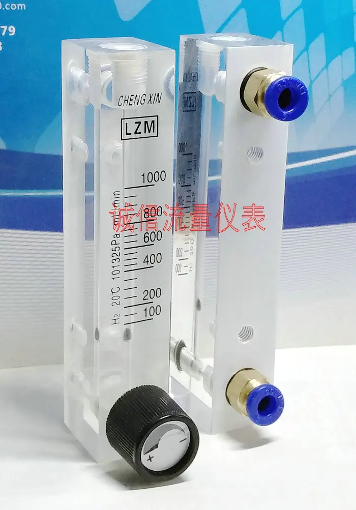 

LZM-8M Adjustable Hydrogen Flowmeter H2 Small Panel Flowmeter 100-1000ml Per Min