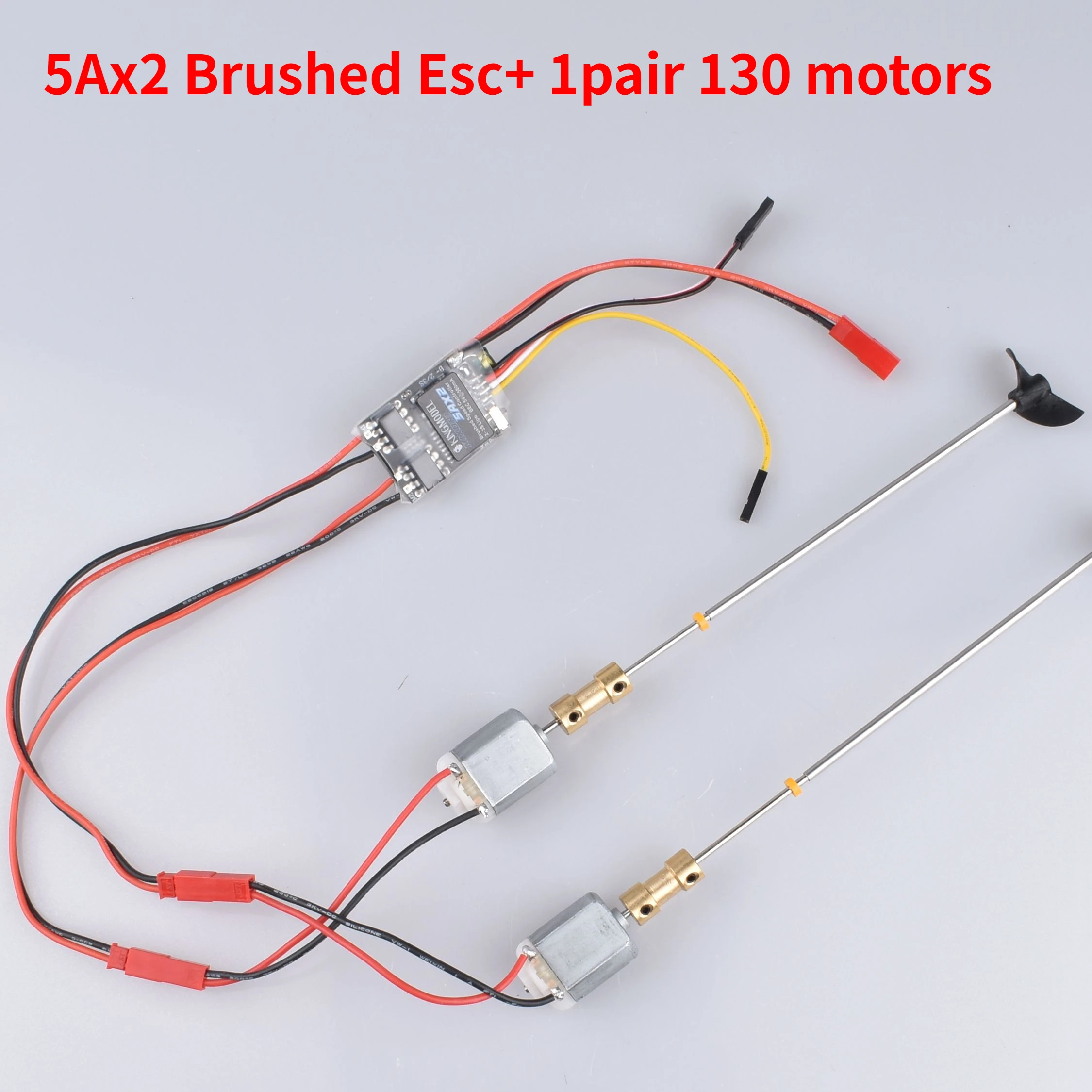 130 x2 Motor Seti: RC Tekne Yapımı İçin En Güvenilir Çözüm
