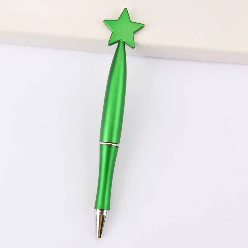 50Pcs Creative Star Pen Ballpoint Pen Valentine's Day Cartoon DIY Pens Christmas Decoration Gift Pen School Office Stationery view 6