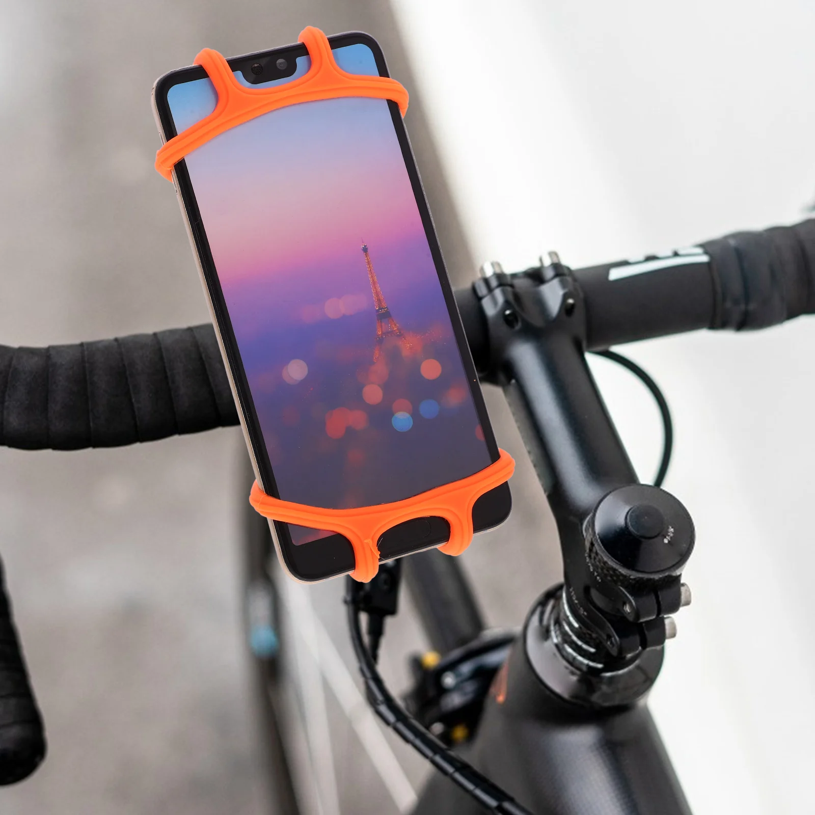 

Bike Holder Mountain Bike Mobile Phone Bracket Strap Design For Handlebar Motorcycle Cycling Phone Support