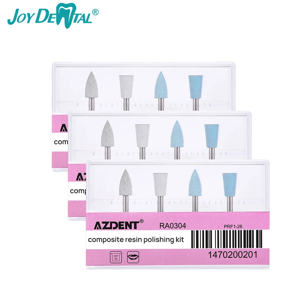 

12pcs=3box Dental Composite Resin Polishing Kit For Low Speed Handpiece RA0304 Teeth Simple Polishing Kits Dentist Tools