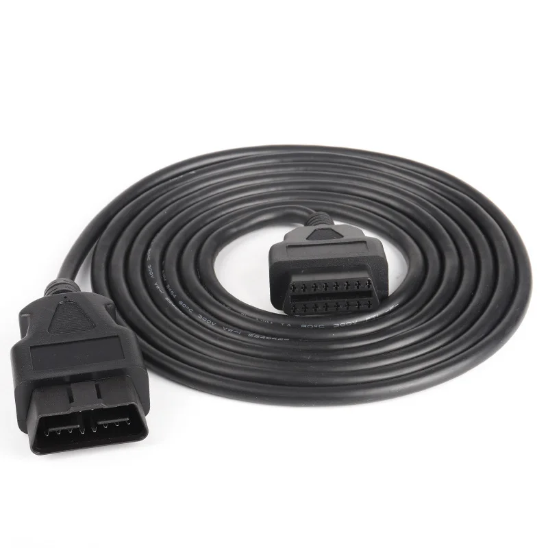1M 3M OBD2 Diagnostic Extension Cable 16 Pin Male To 16Pin Female OBD Connector for 12V 24V Diesel Gaslion Car ELM327 OBD Extend