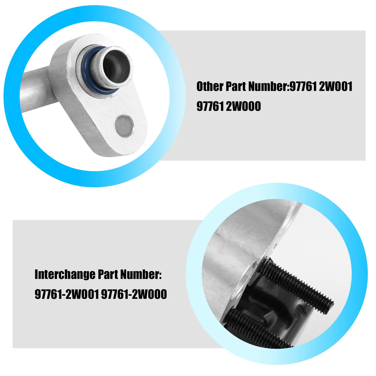 

977612W001 Air Conditioning Pressure Pipe for Hyundai Santa New Arrivals 977612W000