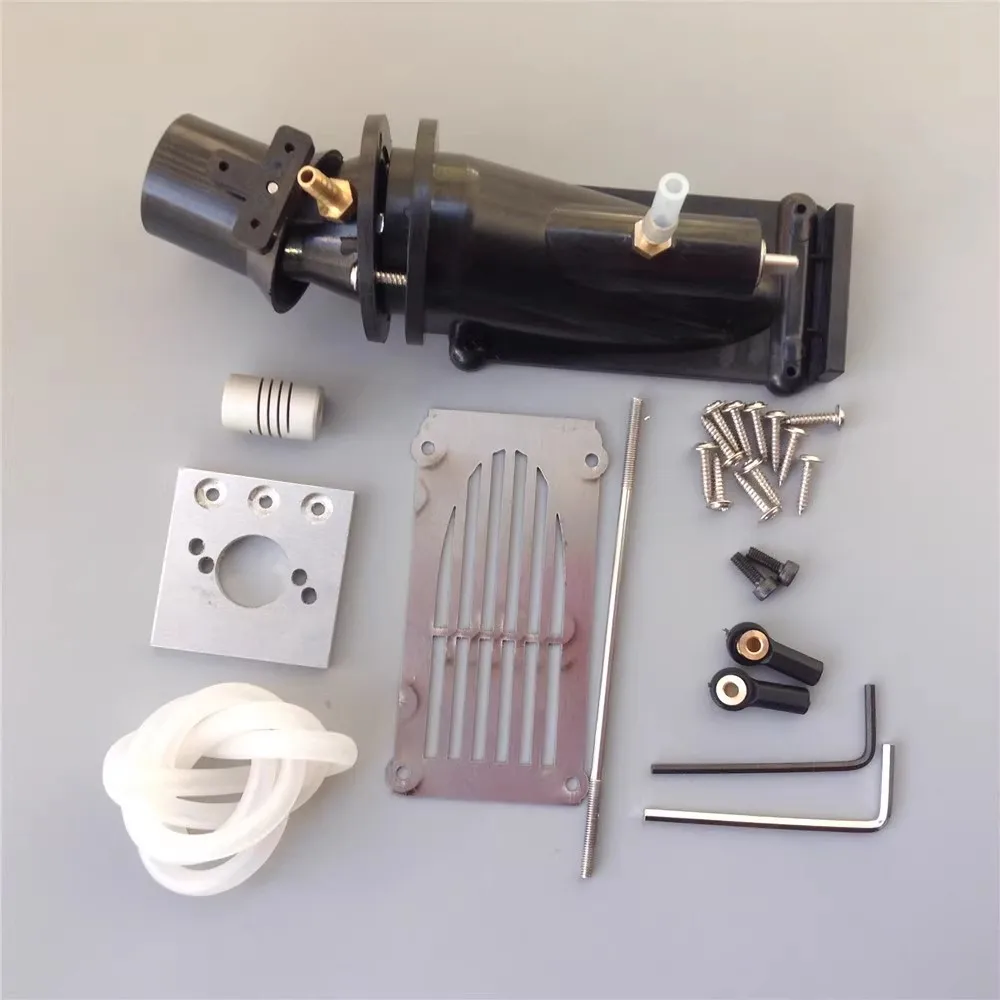 

26mm Remote-Controlled Boat Pump Jet Propulsion System Jet Nozzle Three-Blade 4mm