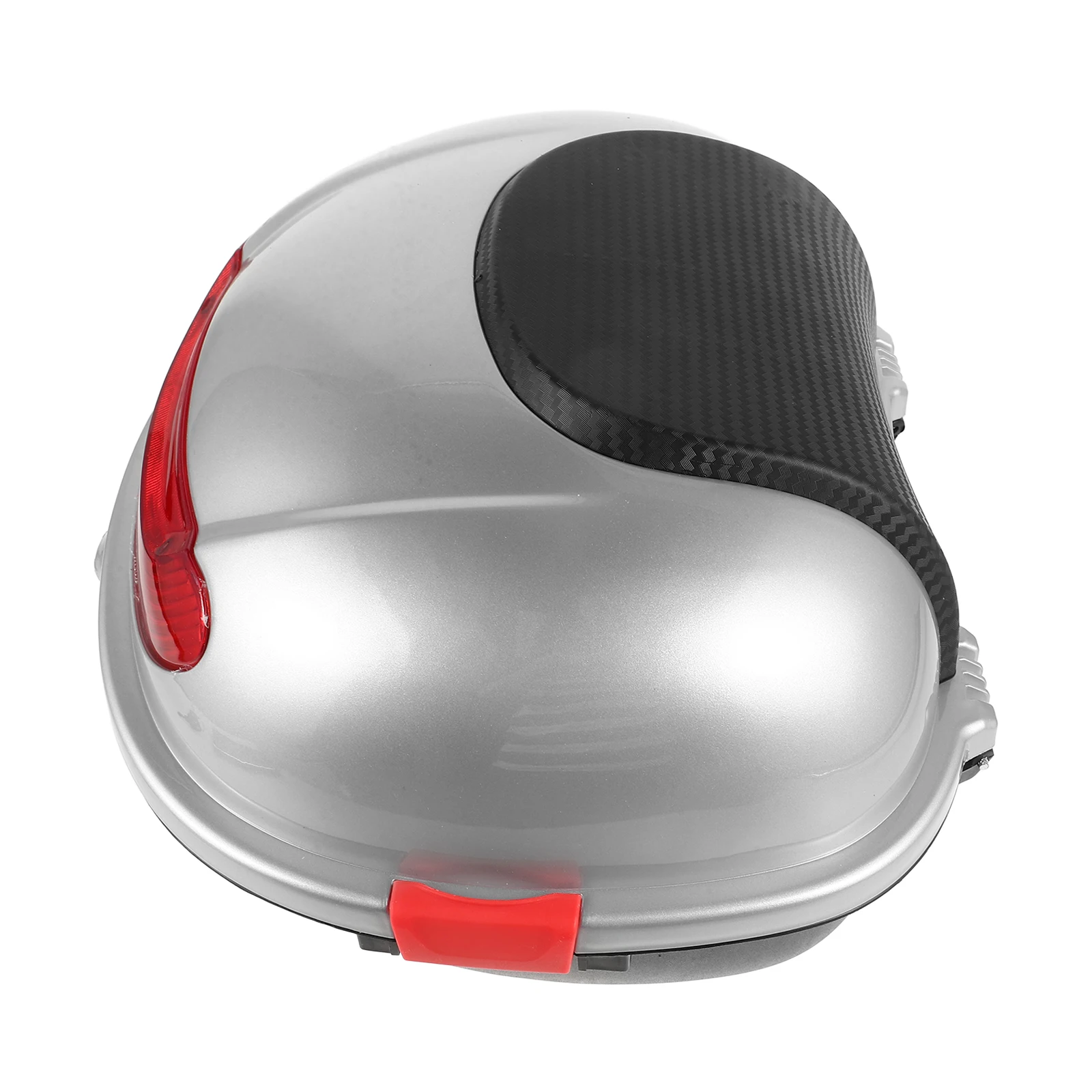 

Motorcycle Tail Box Large Storage Case Rear Trunk Electric Scooter Waterproof Top Case Tools Gloves Raincoat Scooter Carrier