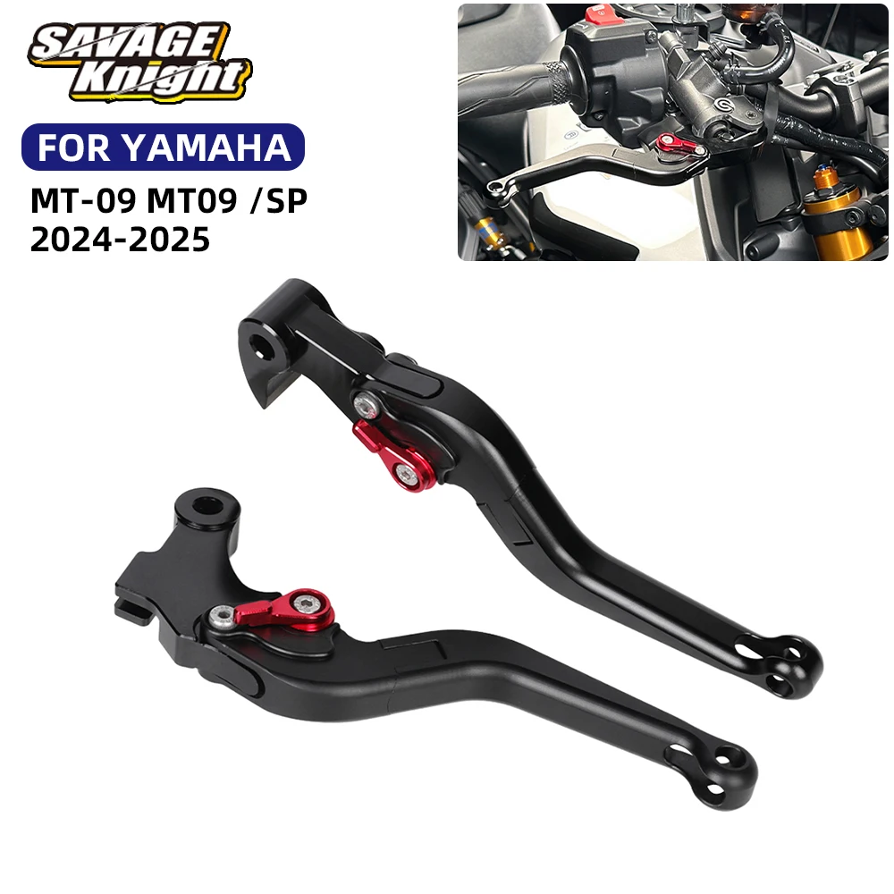 

2025 MT09 Foldable Brake Clutch Levers For YAMAHA MT-09 MT 09 SP 2024 Folding Hand Lever Adjustable Gear Clutch Brake Levers