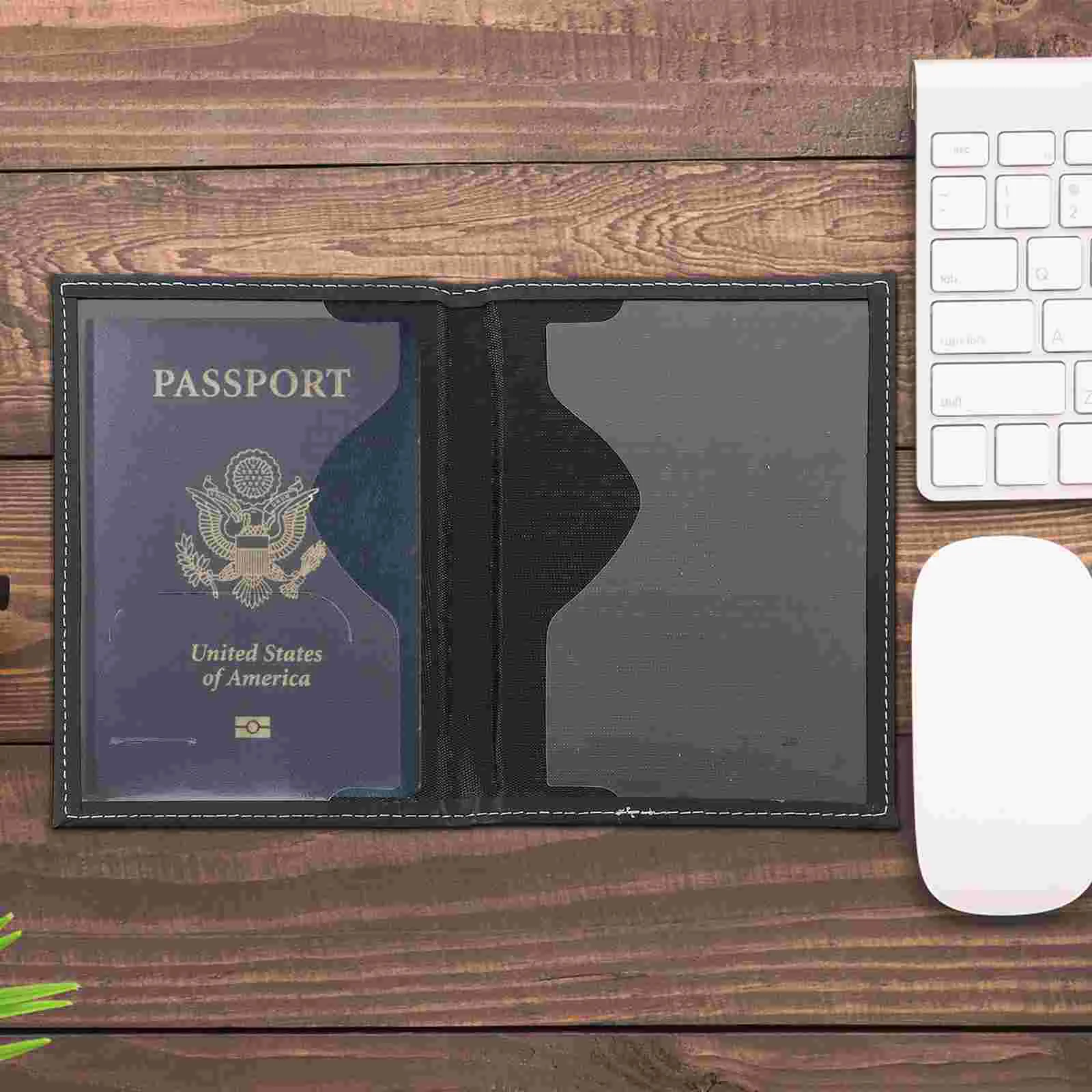 Passport Case Insurance and Registration Holder Car Cards Protector Pouch Air Tickets