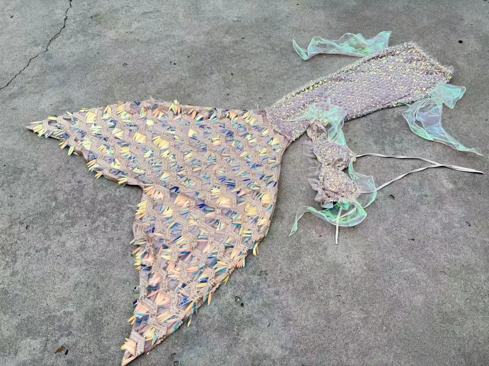 

Underwater Freediving Mermaid Tail Performance Beach Vacation Photo Outfit