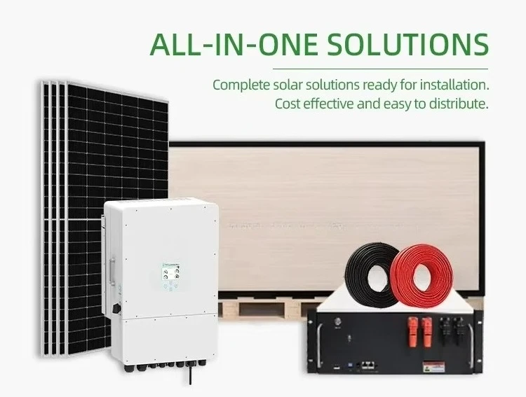 5000W Off-Grid Home Mini Solar Energy System Complete 5kVA Inverter With Lithium Ion Battery MPPT Controller 10kW Solar Power